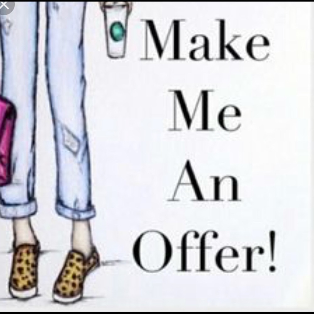 Make me an offer on anything!!